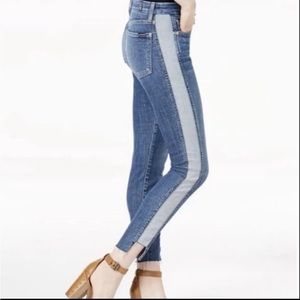 7 FOR ALL MANKIND muse side panel skinny jeans